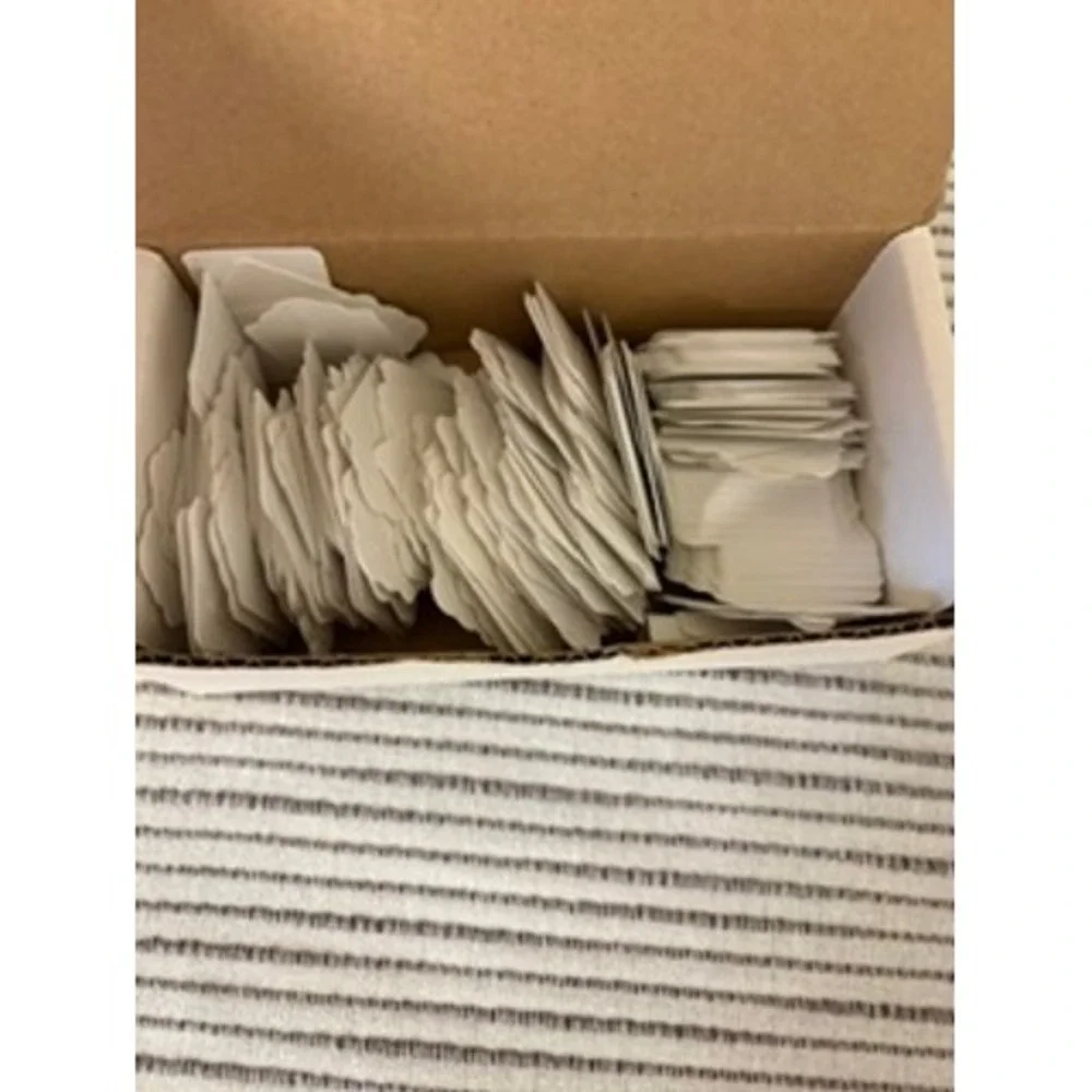 Amram MT5N Marking 600 Tags White Unstrung 1-1/8 x 1-13/16 Made in USA